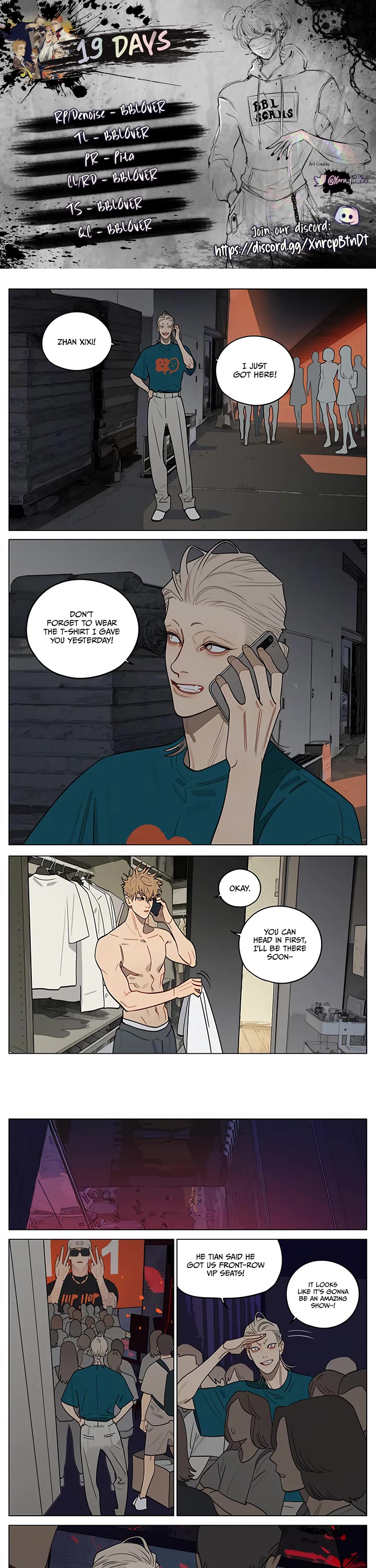 19 Days Chapter 453 page 1 - Chapter 453: Concert with Zhan Xixi & Jian Yi