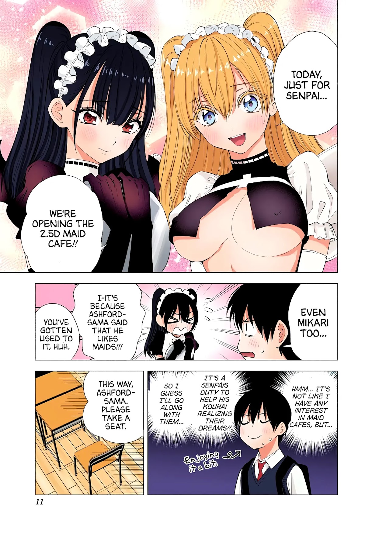 2.5D Seduction Chapter 17 page 8 - Chapter 17: 2.5D Cafe?