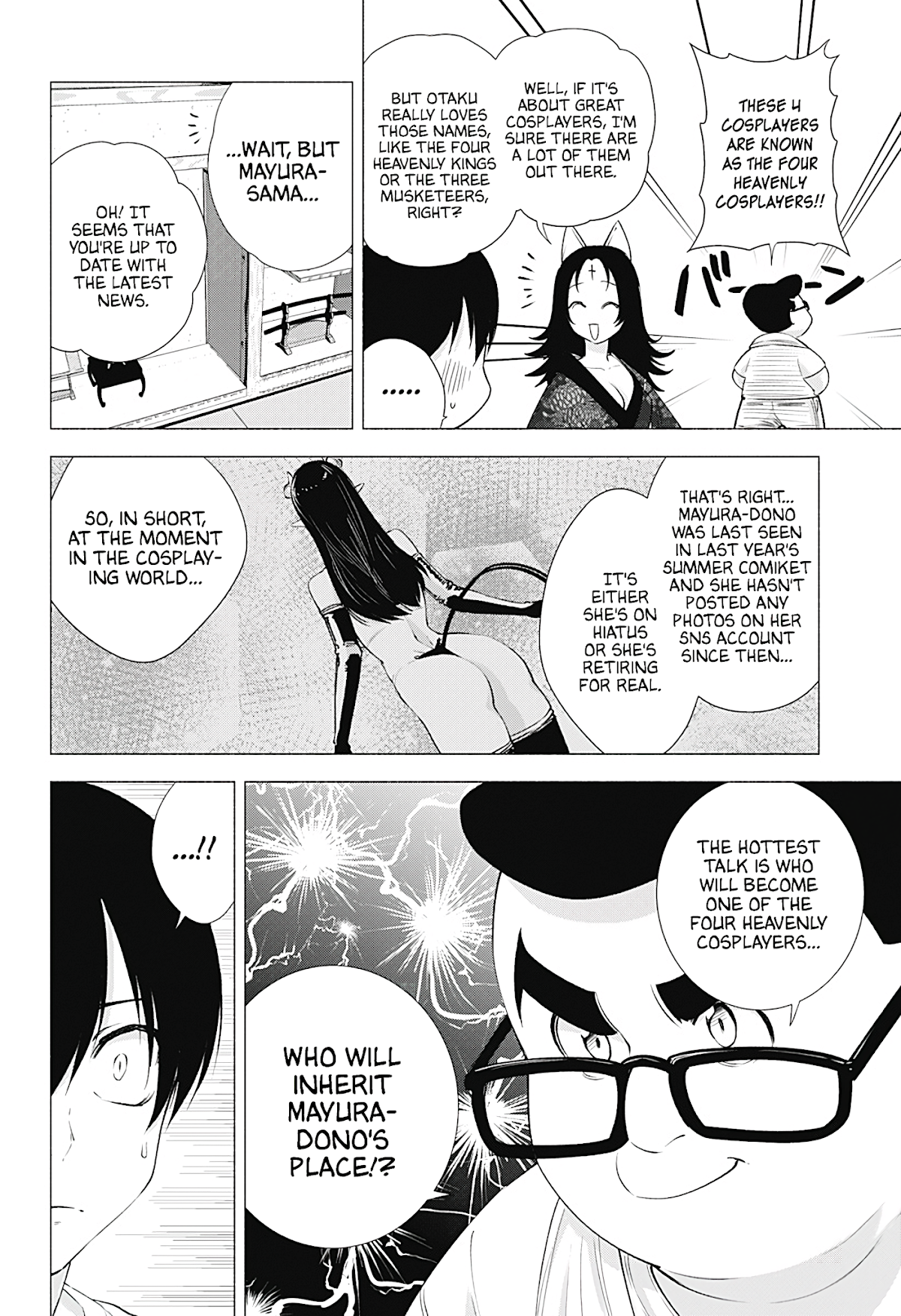 2.5D Seduction Chapter 18 page 15 - Chapter 18: Senpai's Secret Special Training!?