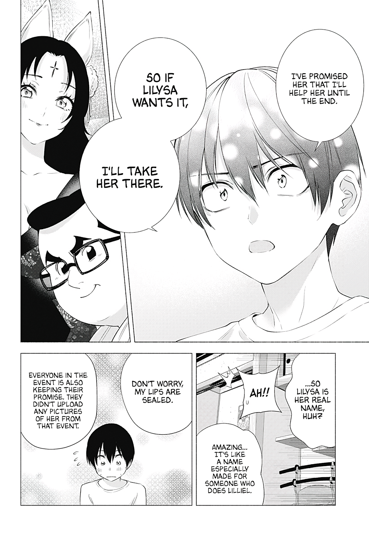 2.5D Seduction Chapter 18 page 19 - Chapter 18: Senpai's Secret Special Training!?