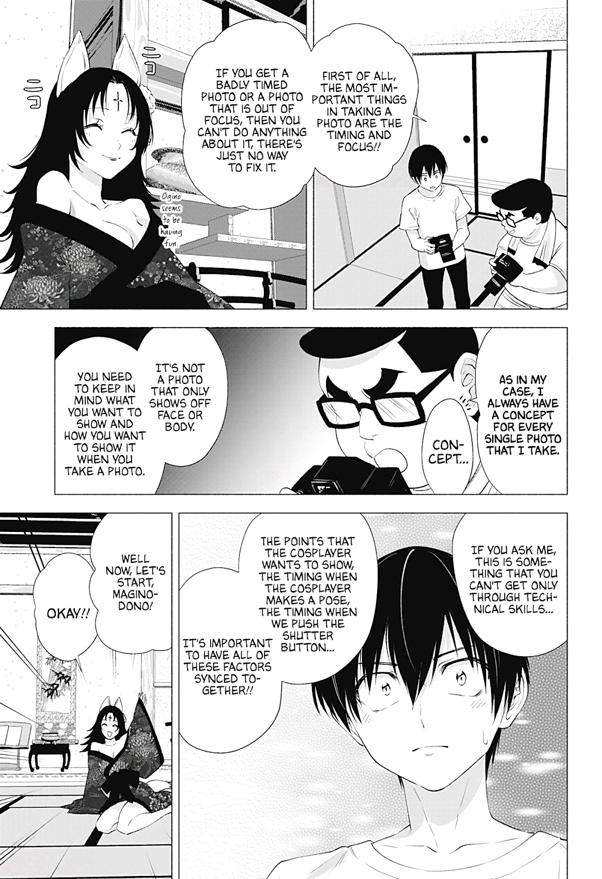 2.5D Seduction Chapter 18 page 6 - Chapter 18: Senpai's Secret Special Training!?