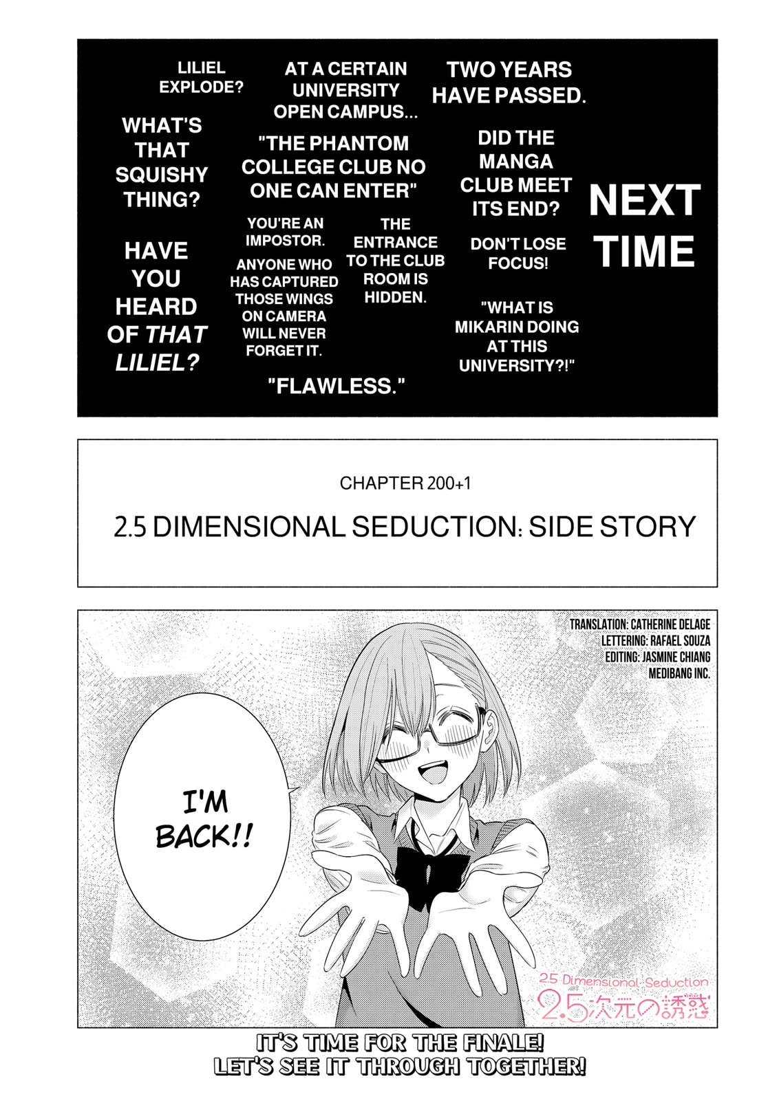 2.5D Seduction Chapter 200.1 page 1 - Chapter 200.1: Bonus Chapter