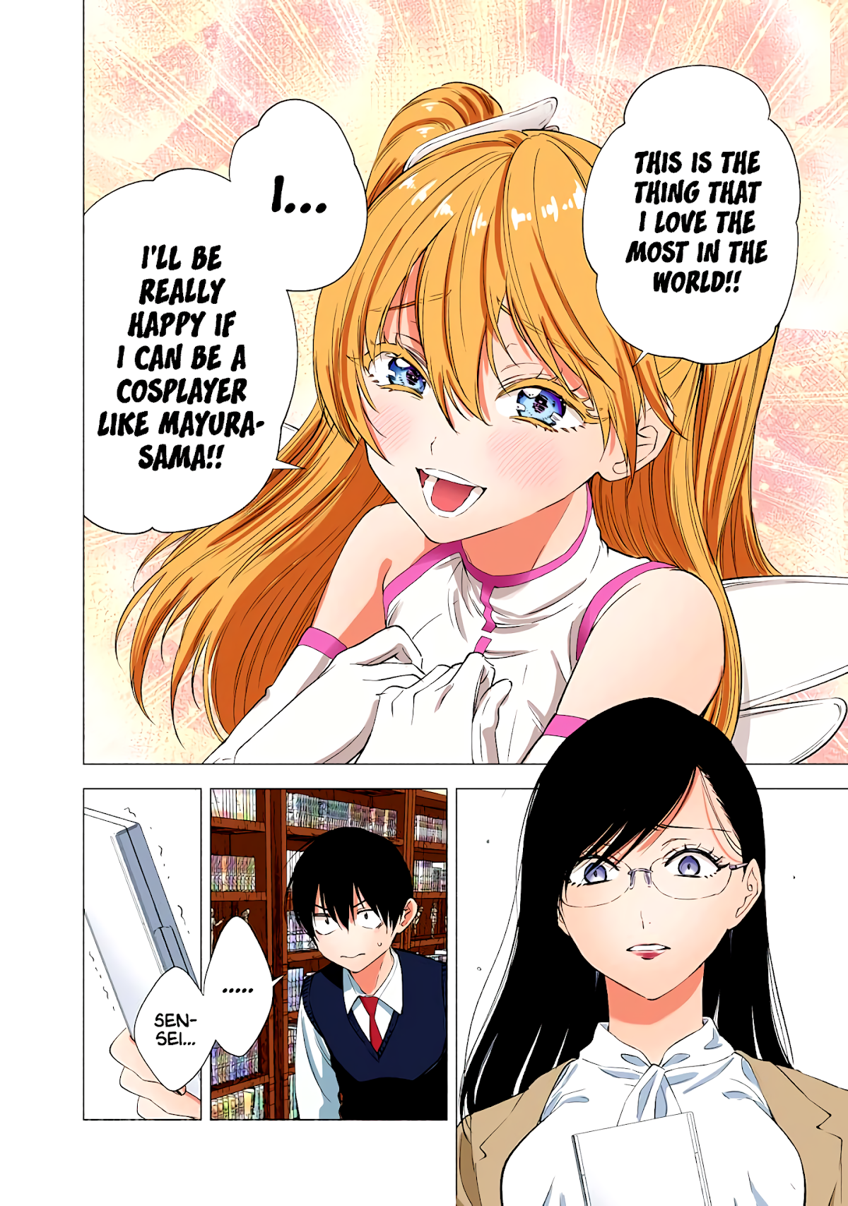 2.5D Seduction Chapter 21 page 13 - Chapter 21: Convincing Mayuri-Sensei!?