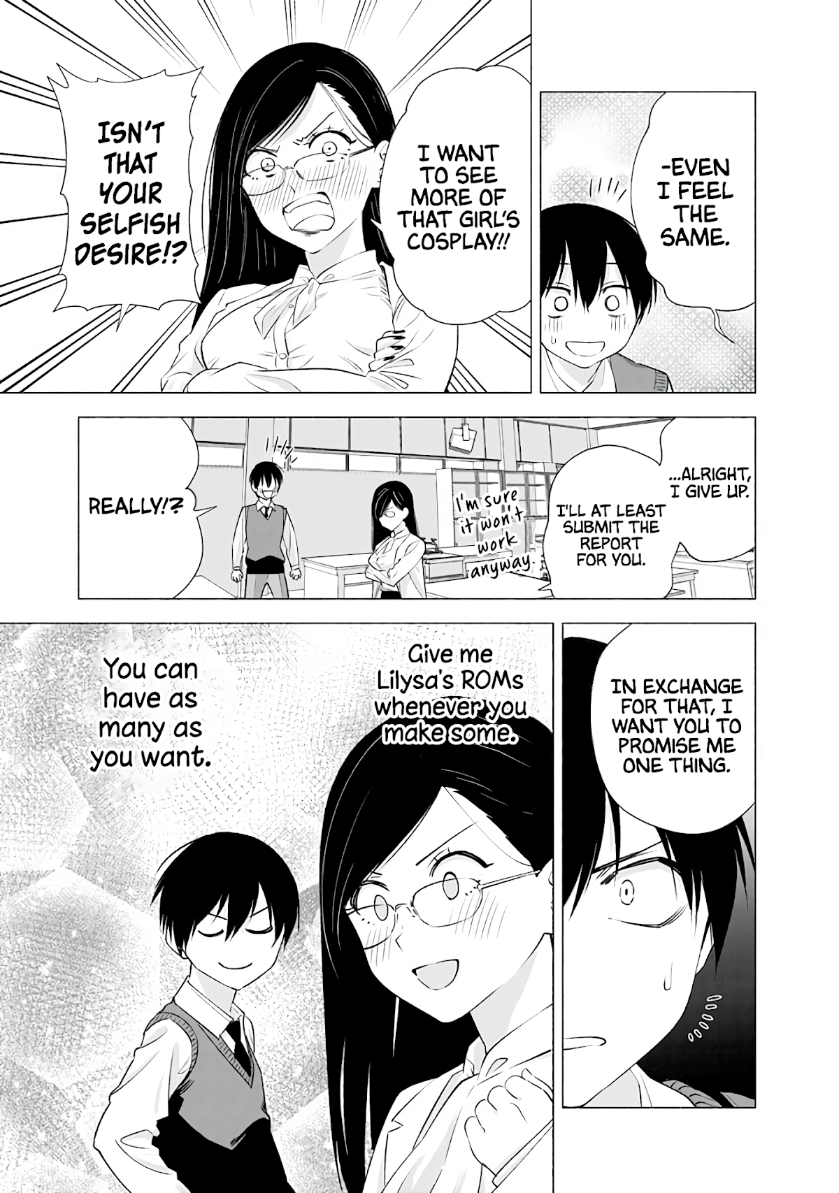 2.5D Seduction Chapter 21 page 20 - Chapter 21: Convincing Mayuri-Sensei!?