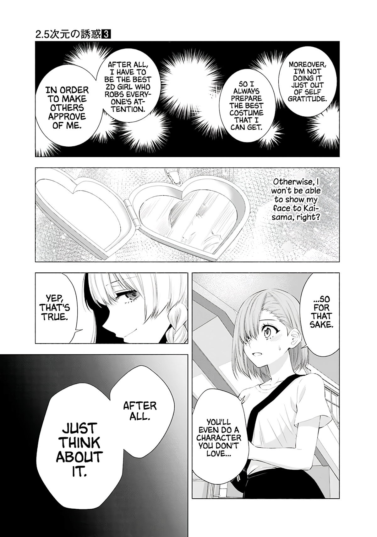 2.5D Seduction Chapter 24 page 12 - Chapter 24: Love For Cosplay?