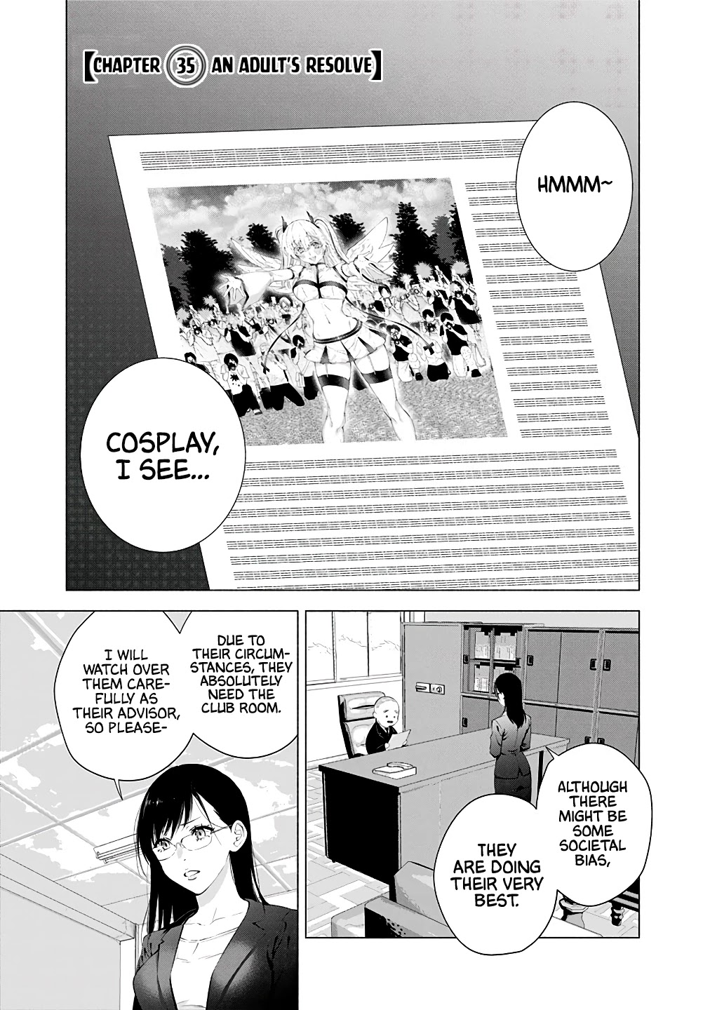 2.5D Seduction Chapter 35 page 2 - Chapter 35: An Adult's Resolve.