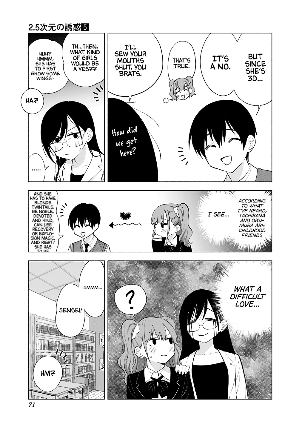 2.5D Seduction Chapter 36 page 6 - Chapter 36: Cosplay Then And Now.
