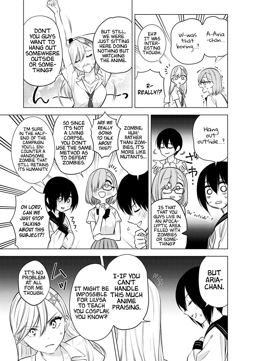 2.5D Seduction Chapter 47 page 10 - Chapter 47: Pushing Aria-chan Down The Rabbit Hole!