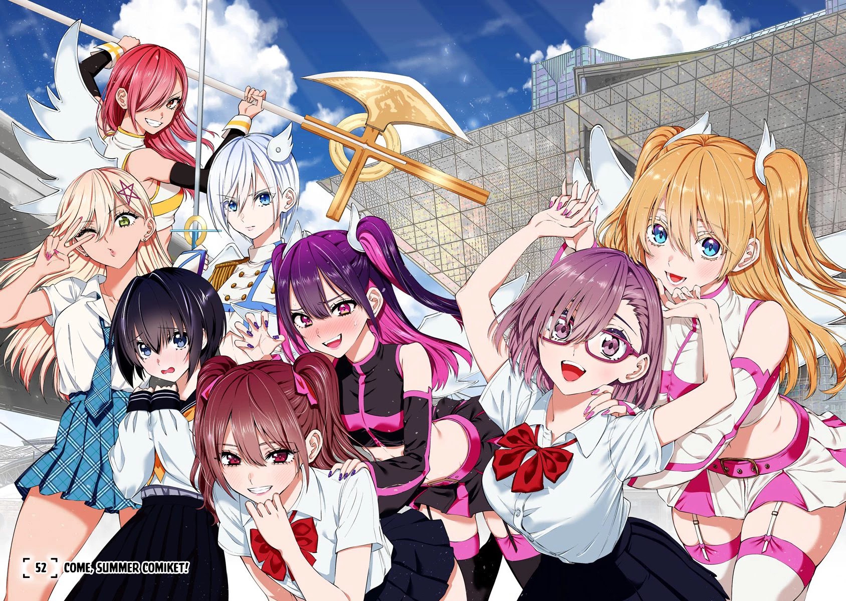2.5D Seduction Chapter 52 page 3 - Chapter 52: Come, Summer Comiket!