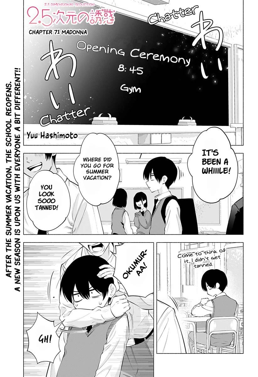 2.5D Seduction Chapter 71 page 2 - Chapter 71: Madonna