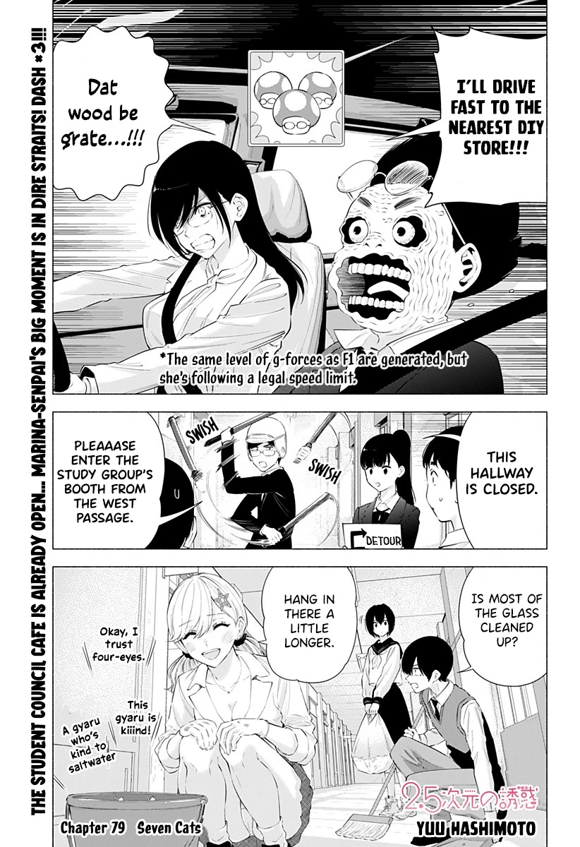2.5D Seduction Chapter 79 page 2 - Chapter 79: Seven Cats
