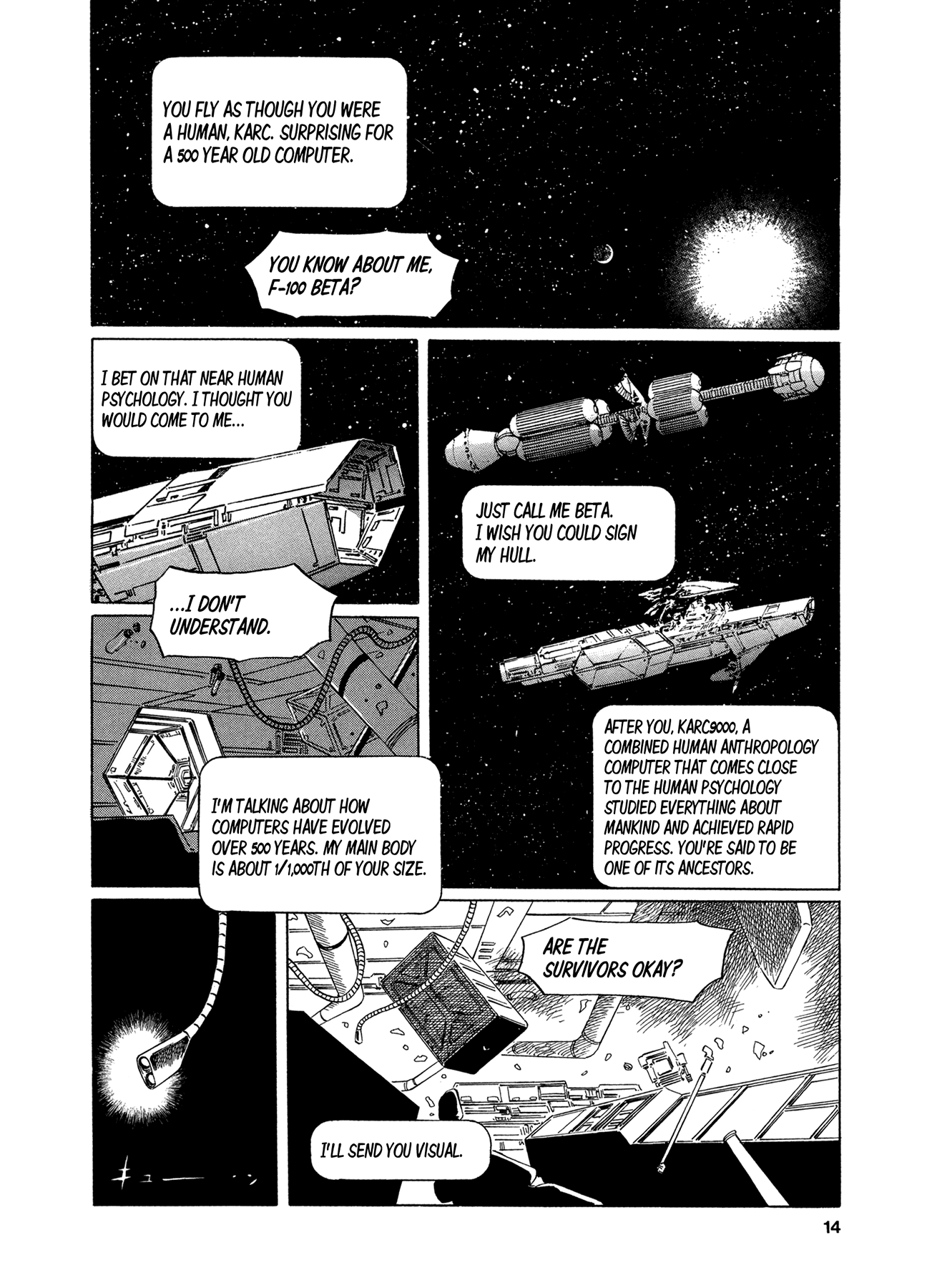 2001 + 5 Chapter 1.2 page 14 - Chapter 1 v2 : 2001 Nights Spin-Off: In the Ocean of the Night