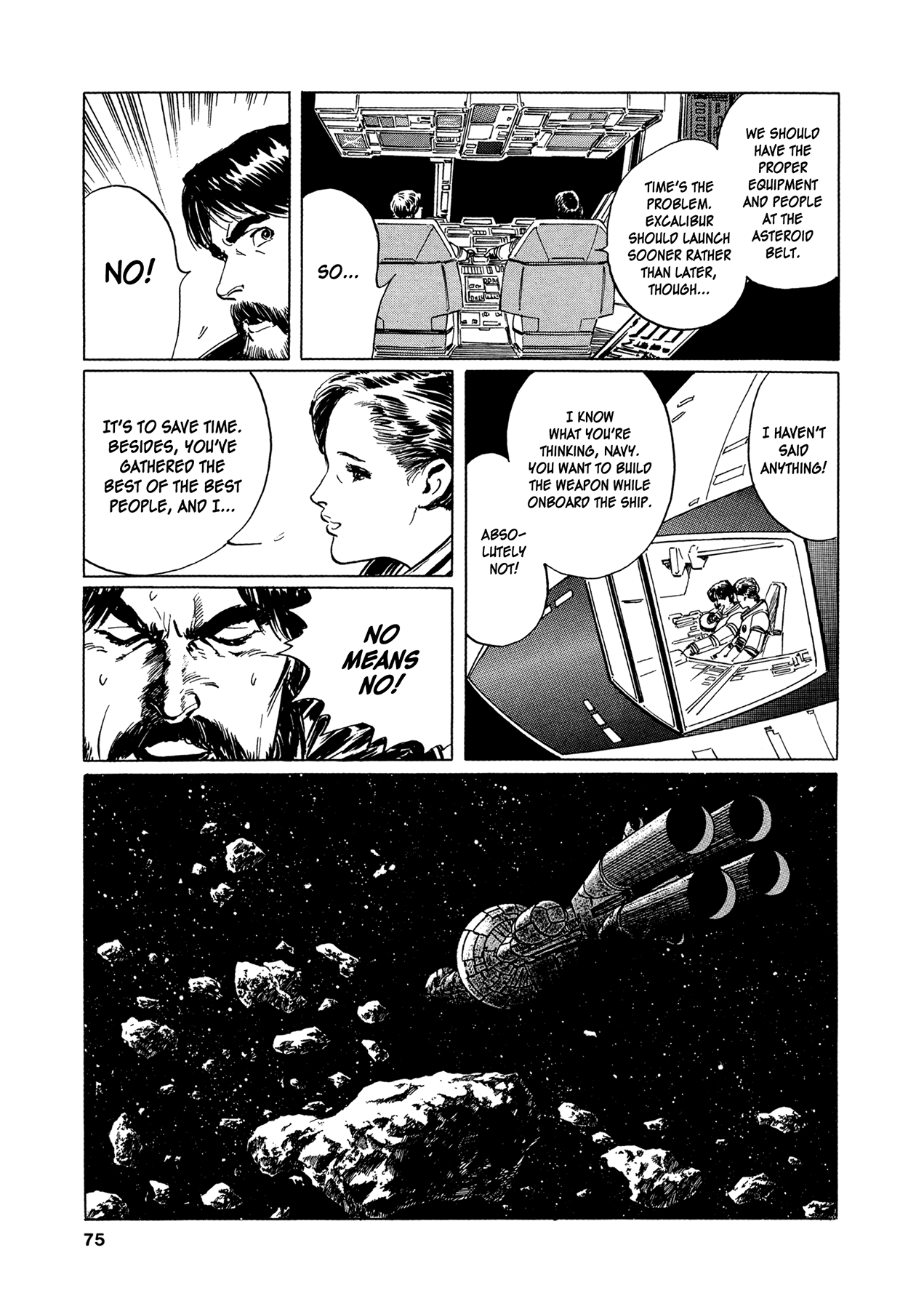 2001 + 5 Chapter 3.2 page 12 - Chapter 3 v2 : Starship Adventure Star Field: Arthurian World II