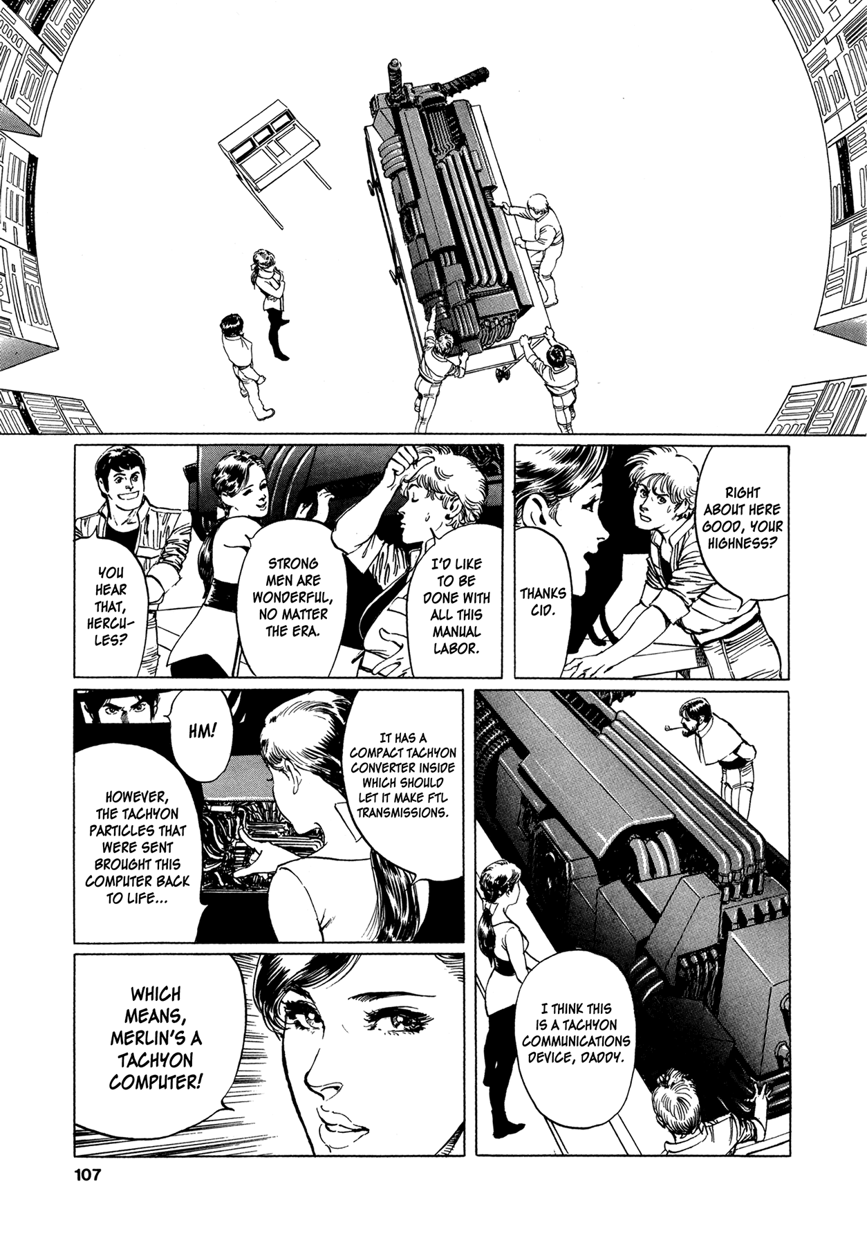 2001 + 5 Chapter 4.2 page 12 - Chapter 4 v2 : Starship Adventure Star Field: Arthurian World III
