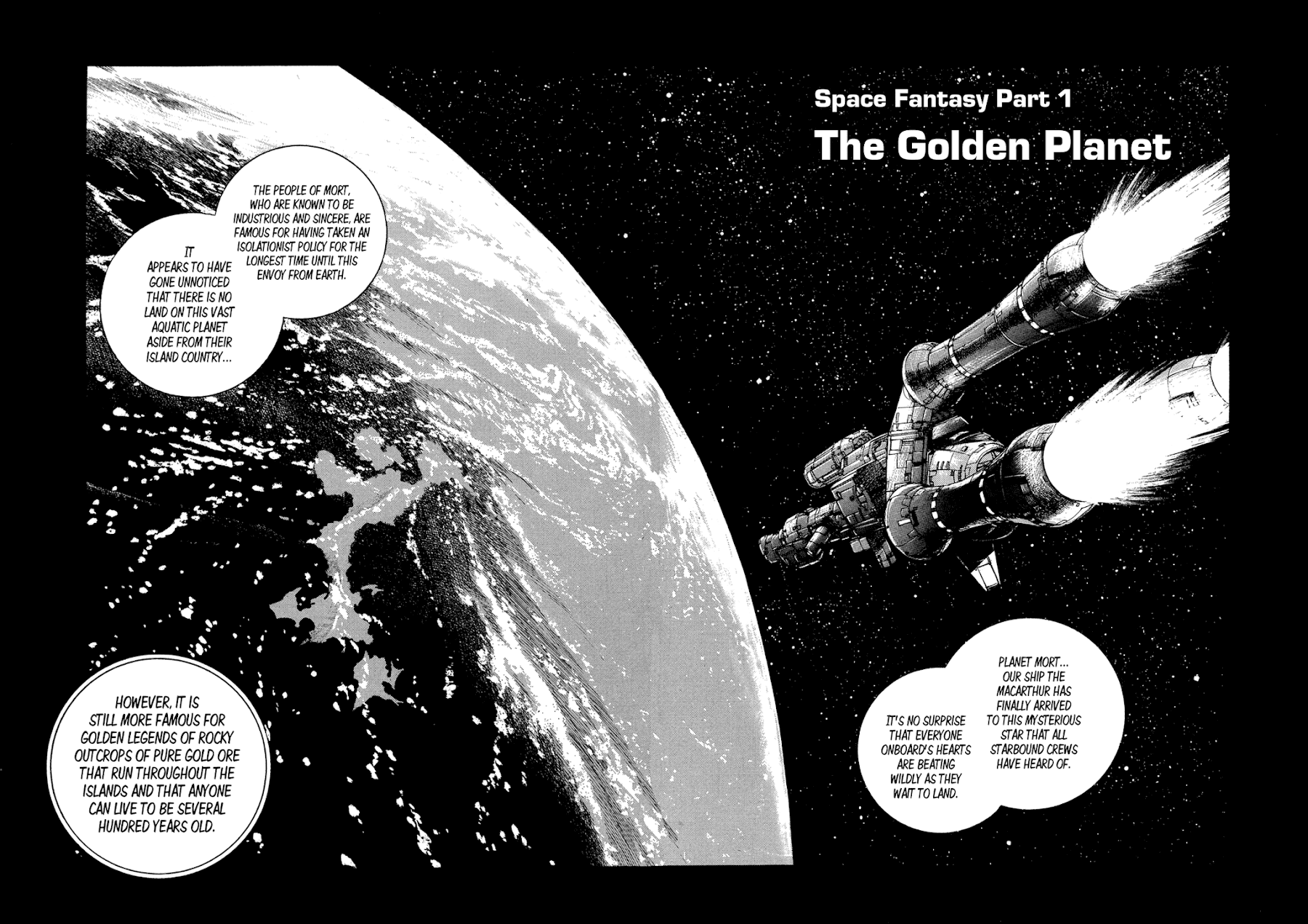 2001 + 5 Chapter 7.2 page 2 - Chapter 7 v2 : Space Fantasy Part 1: The Golden Planet
