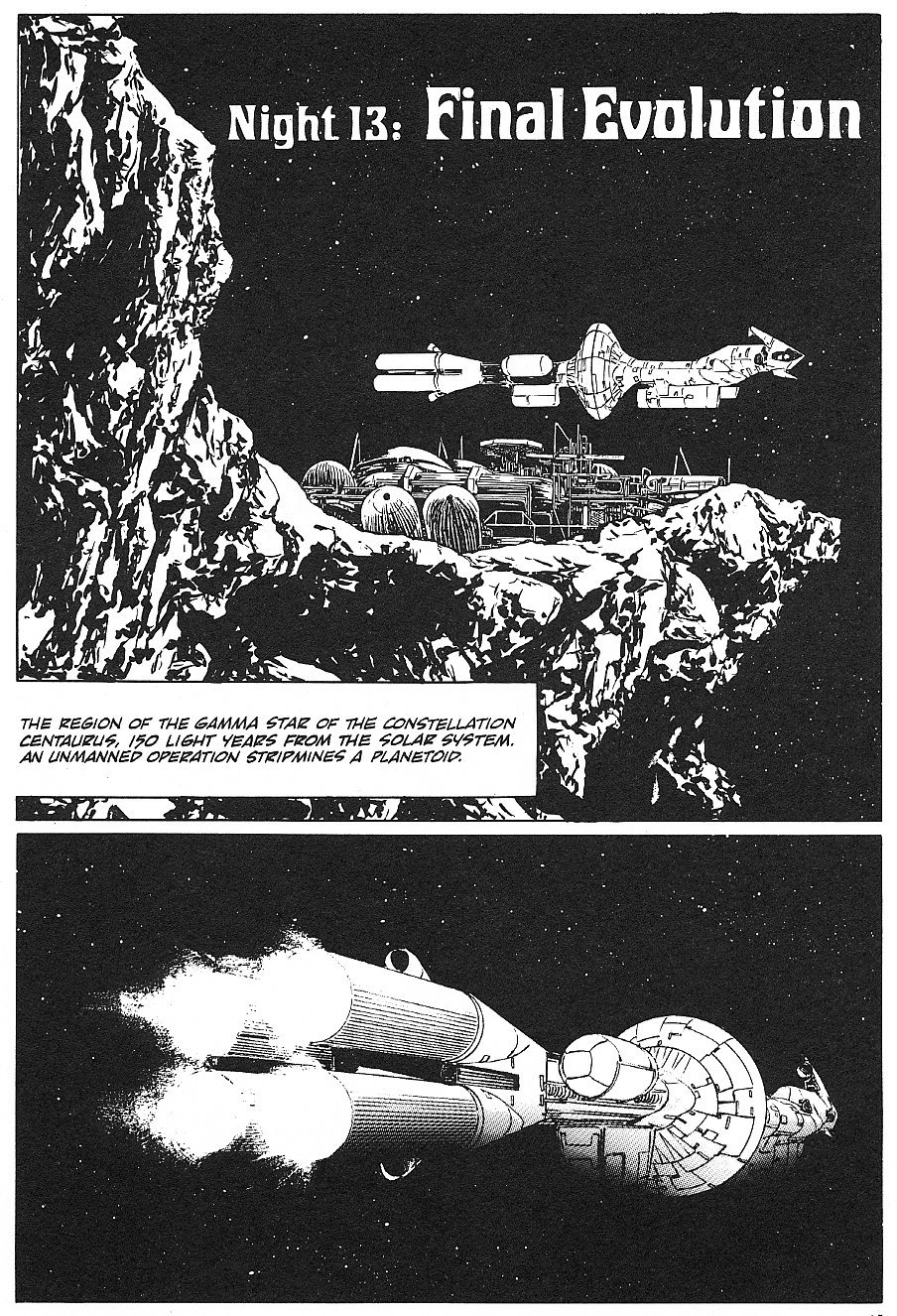 2001 Nights Chapter 13 page 1 - Chapter 13: Final Evolution