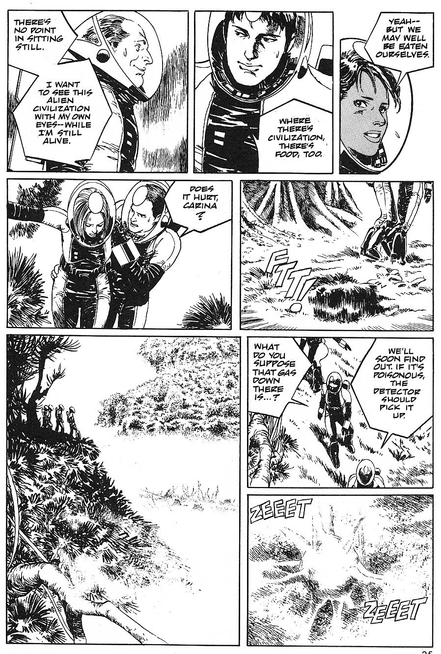 2001 Nights Chapter 18.1 page 26 - Chapter 18.1: Odyssey in Green (1)