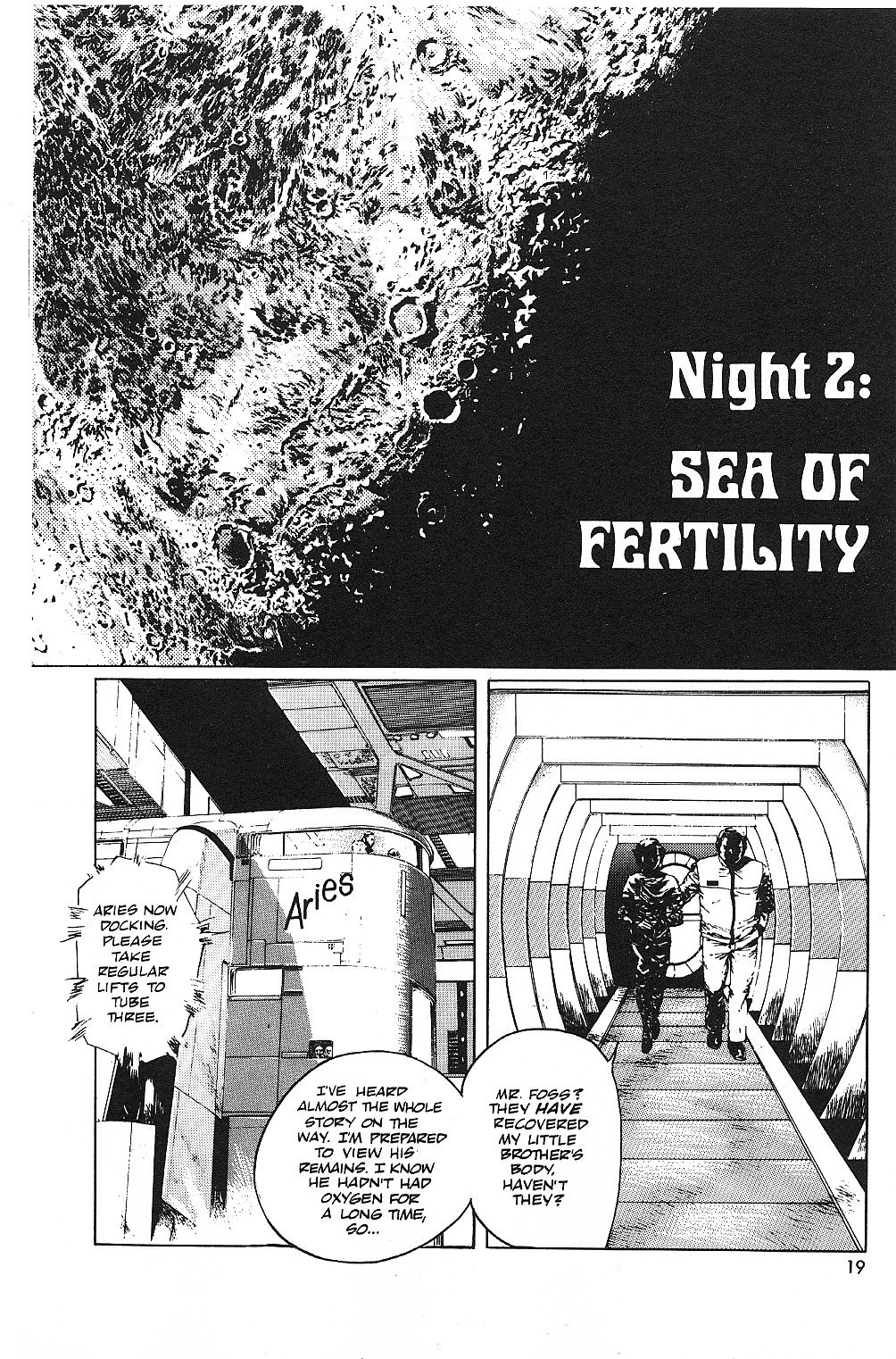 2001 Nights Chapter 2 page 1 - Chapter 2: Sea of Fertility