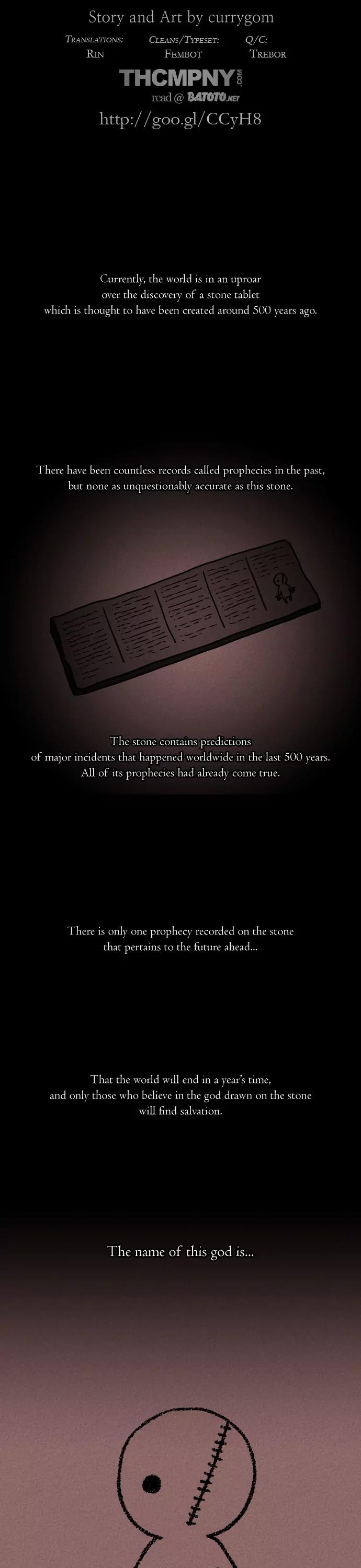2012 If the Earth Is Destroyed? Chapter 0.5 page 1 - Chapter: Myum-Myum (Currygom)