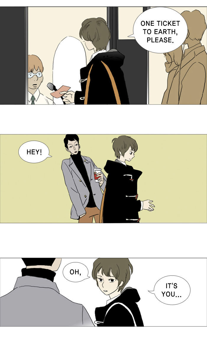 2015 - Space Series Chapter 11 page 2 - Chapter 11 : To Earth (by Eirang Kim)