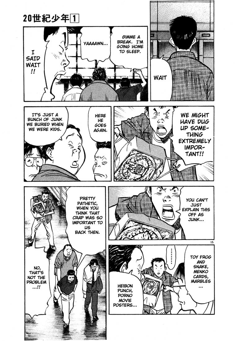 20th Century Boys Chapter 10 page 14 - Chapter 10: Yukiji