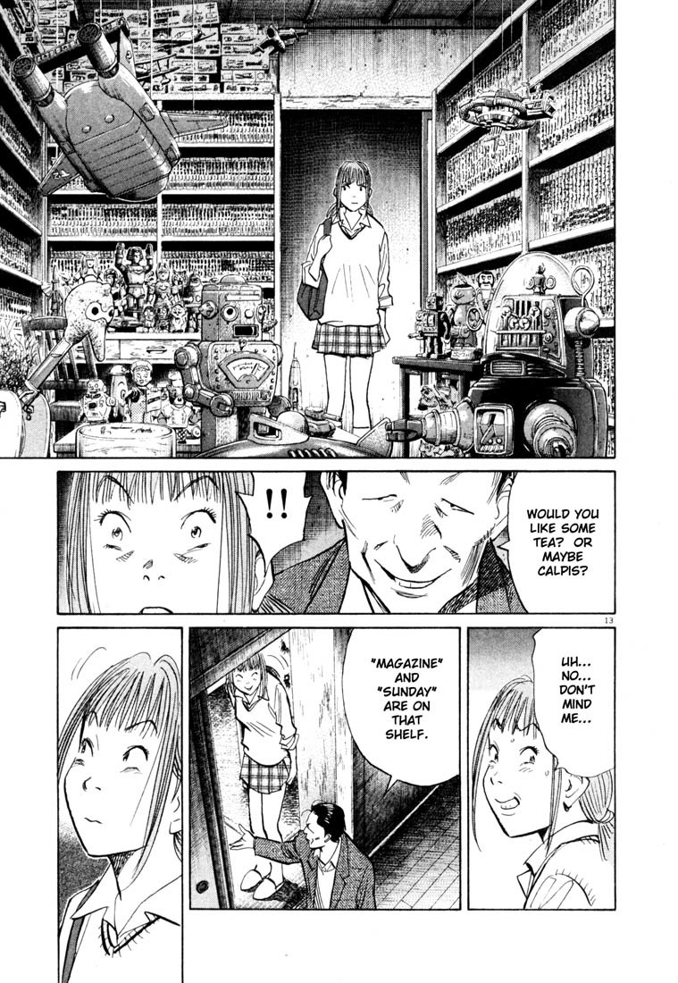 20th Century Boys Chapter 104 page 13 - Chapter 104: Collector