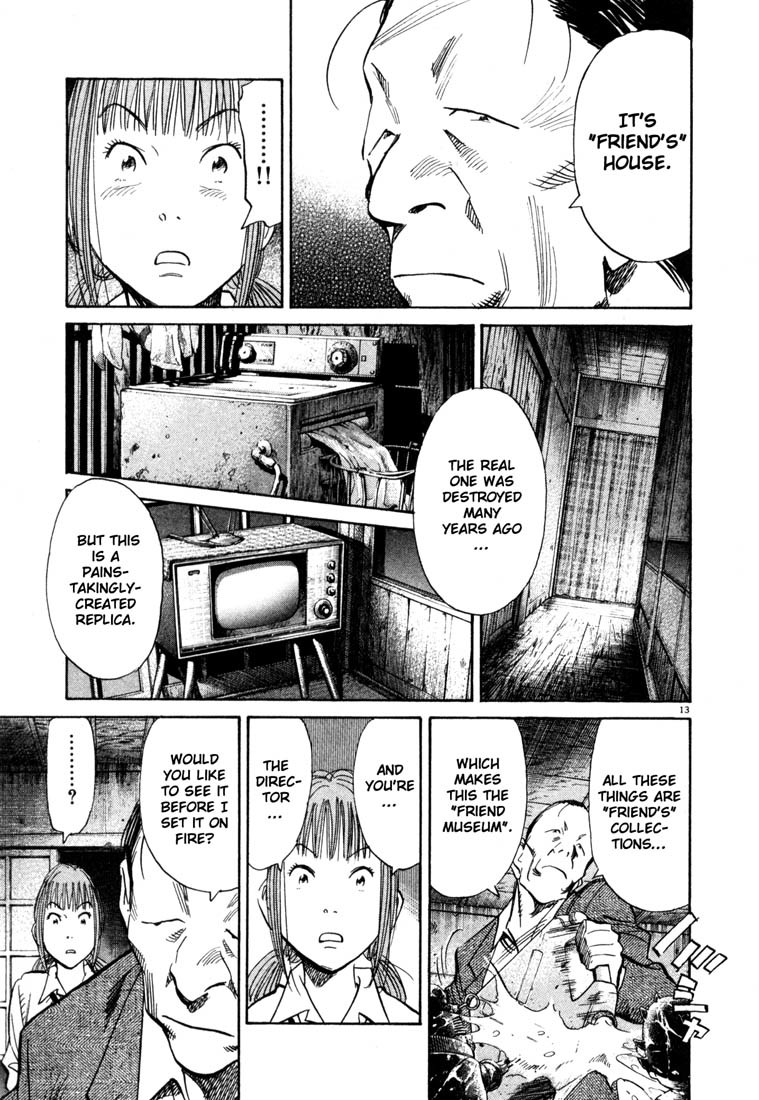 20th Century Boys Chapter 106 page 13 - Chapter 106: Room of a Friend