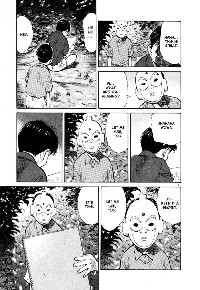 20th Century Boys Chapter 107 page 11 - Chapter 107: Boy Without a Face