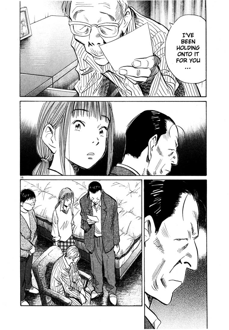 20th Century Boys Chapter 108 page 16 - Chapter 108: Boy With a Face