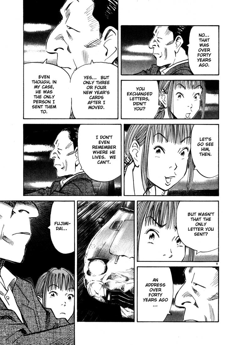 20th Century Boys Chapter 108 page 9 - Chapter 108: Boy With a Face