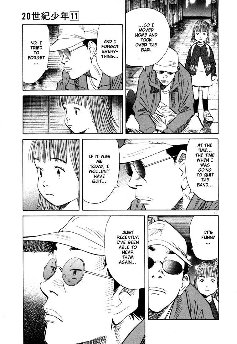 20th Century Boys Chapter 111 page 13 - Chapter 111: List of Ingredients