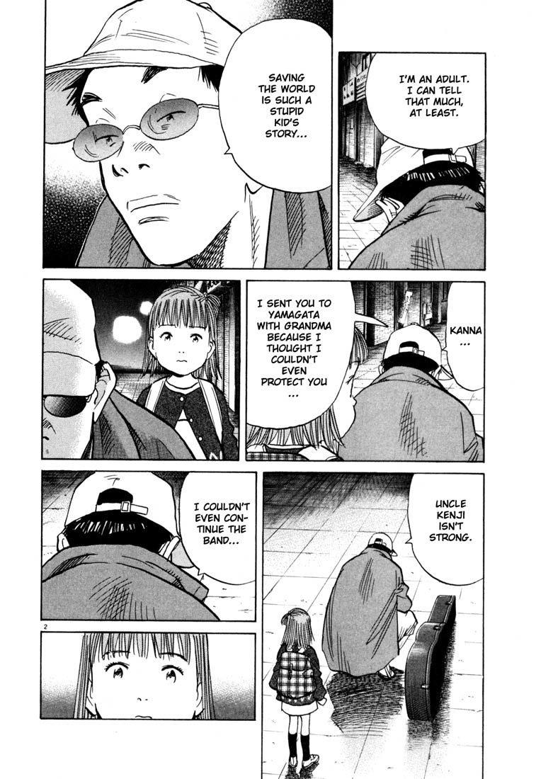 20th Century Boys Chapter 111 page 2 - Chapter 111: List of Ingredients