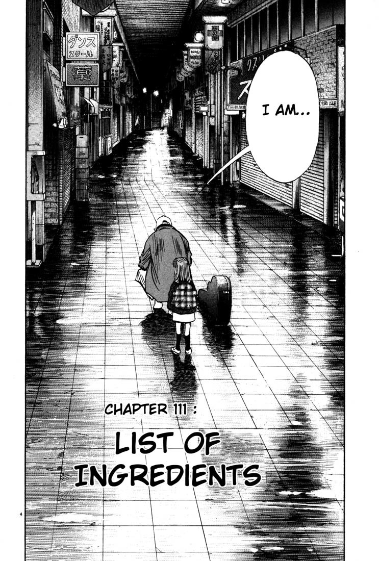 20th Century Boys Chapter 111 page 4 - Chapter 111: List of Ingredients