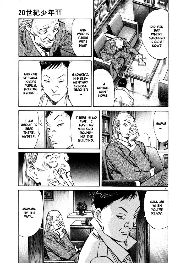 20th Century Boys Chapter 112 page 13 - Chapter 112: The Lie of 1970