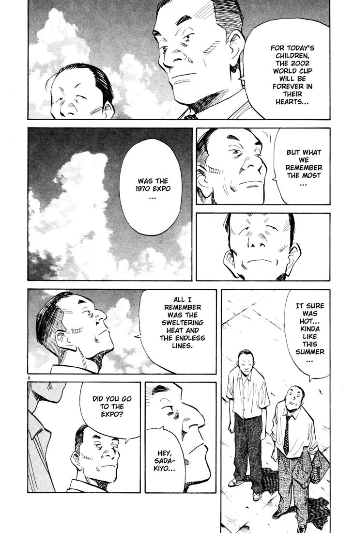 20th Century Boys Chapter 113 page 8 - Chapter 113: Old Friendship