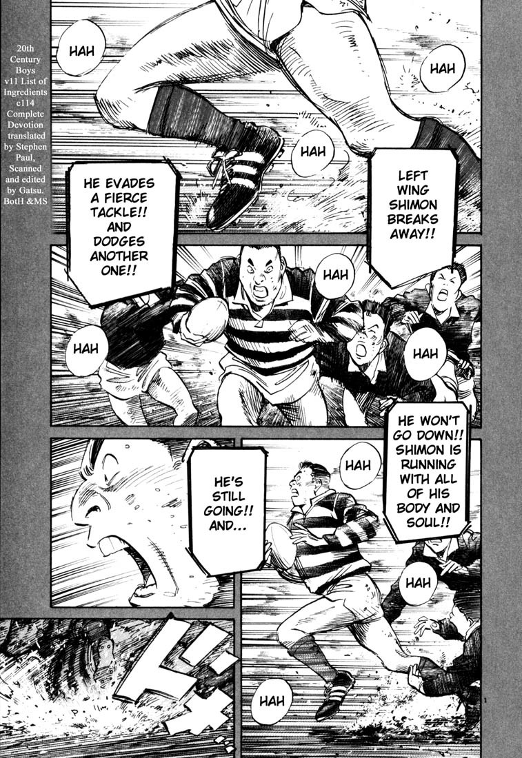 20th Century Boys Chapter 114 page 1 - Chapter 114: Complete Devotion