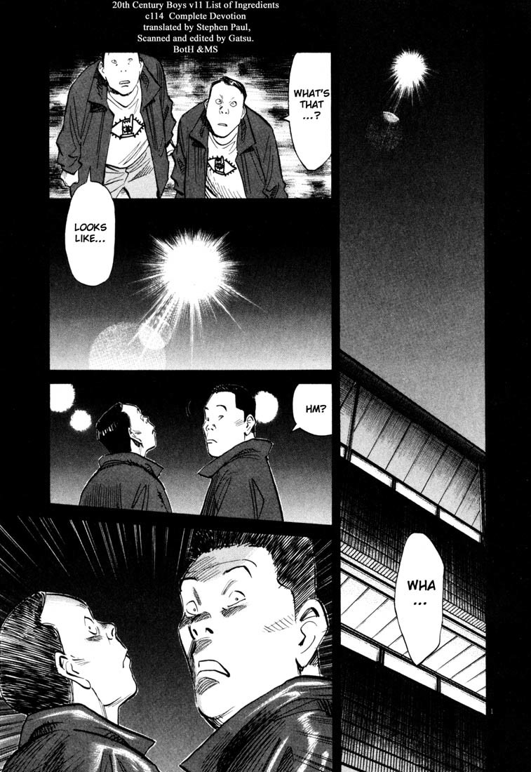 20th Century Boys Chapter 115 page 1 - Chapter 115: Aliens