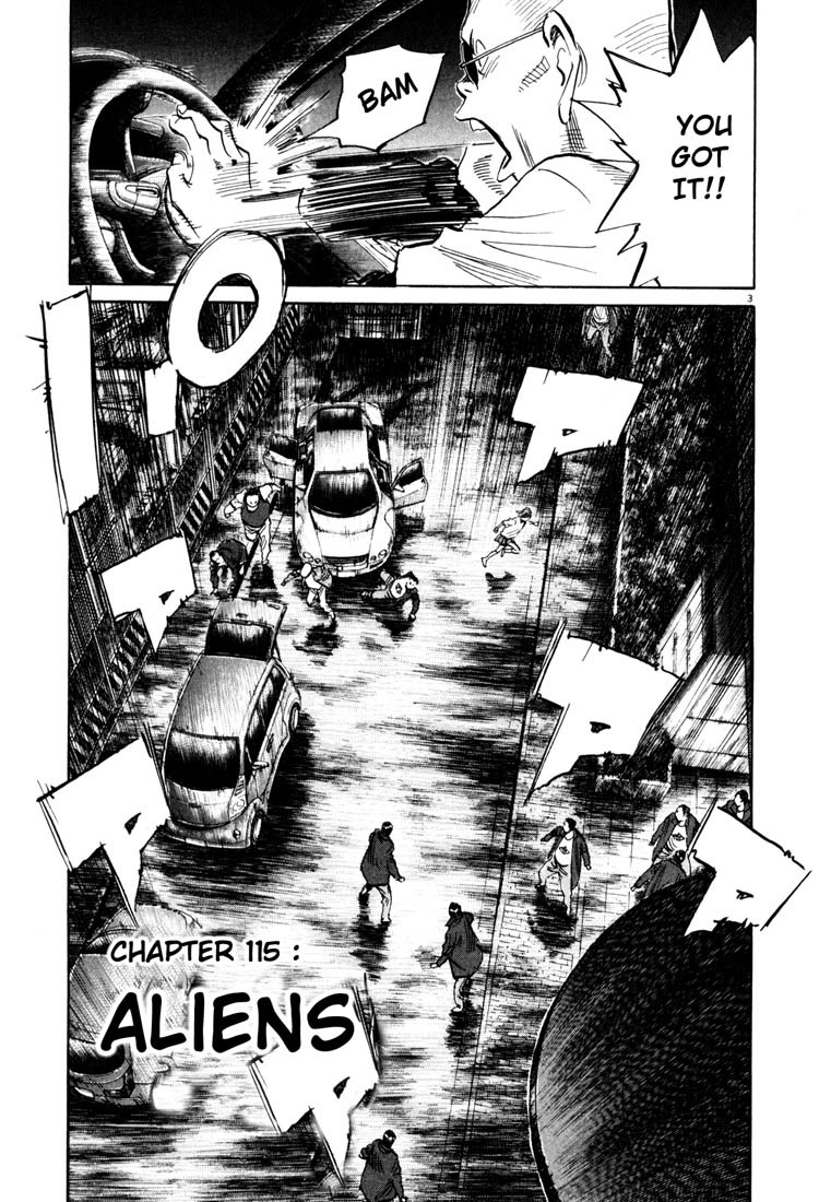 20th Century Boys Chapter 115 page 3 - Chapter 115: Aliens