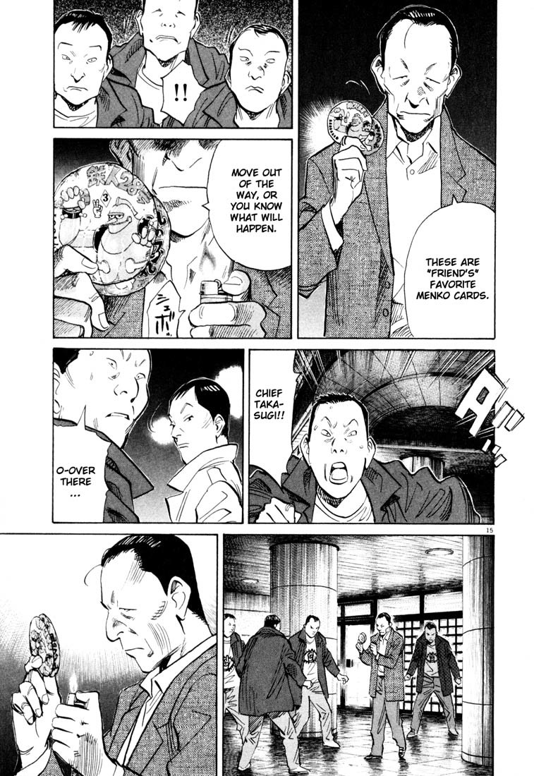 20th Century Boys Chapter 116 page 15 - Chapter 116: Sadakiyo's Decision