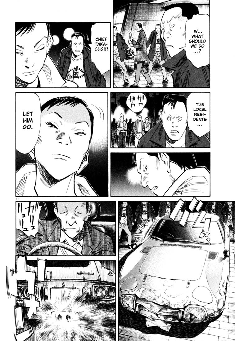 20th Century Boys Chapter 116 page 16 - Chapter 116: Sadakiyo's Decision