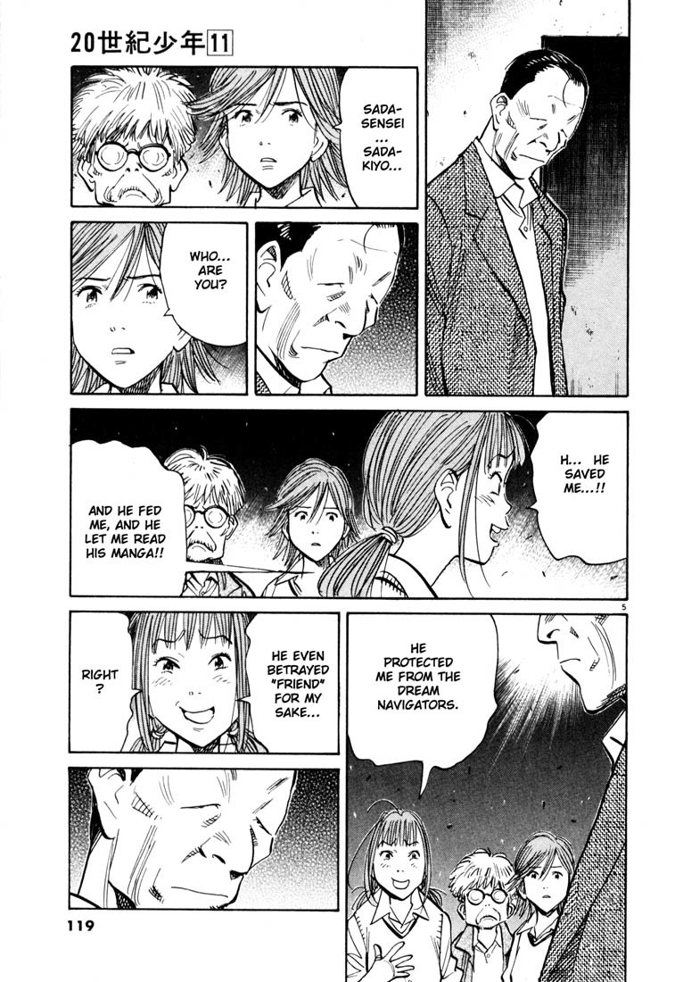 20th Century Boys Chapter 116 page 5 - Chapter 116: Sadakiyo's Decision