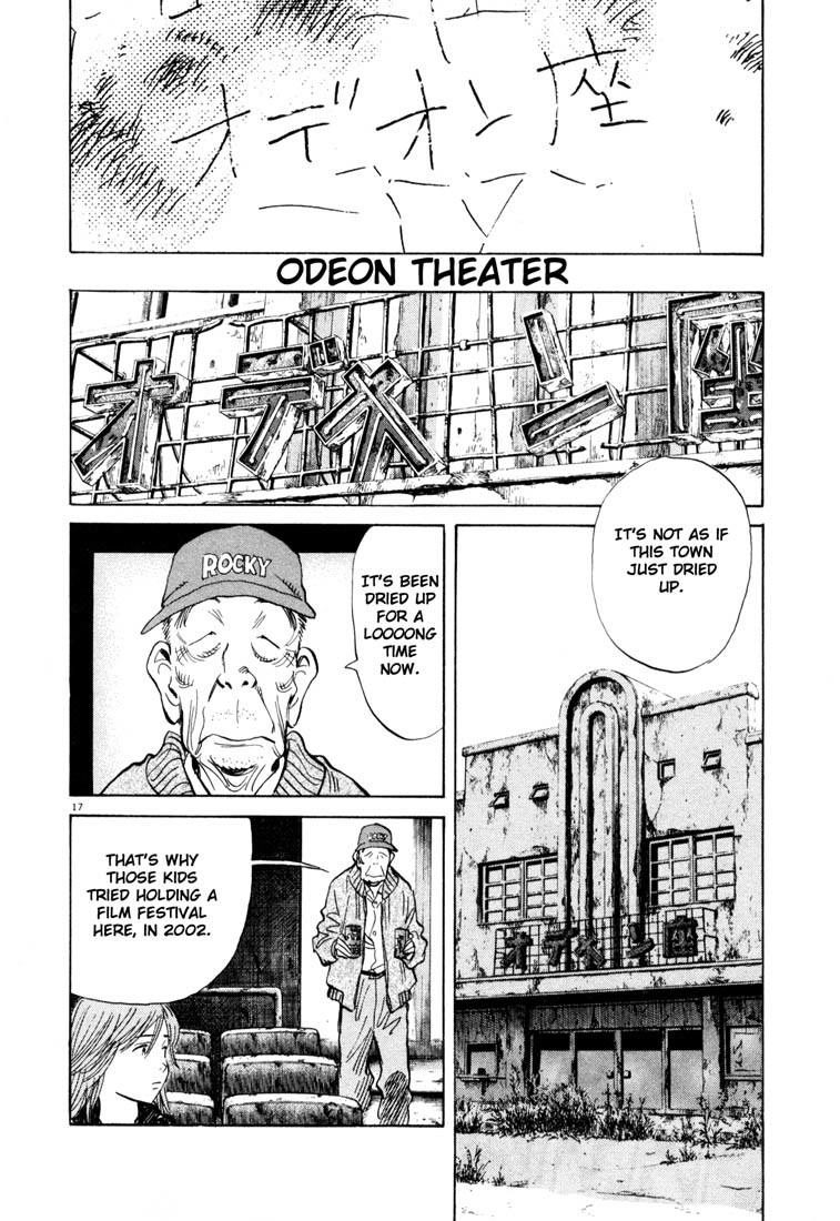 20th Century Boys Chapter 117 page 17 - Chapter 117: Ruins