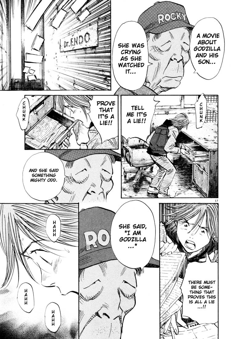20th Century Boys Chapter 118 page 17 - Chapter 118: Godzilla