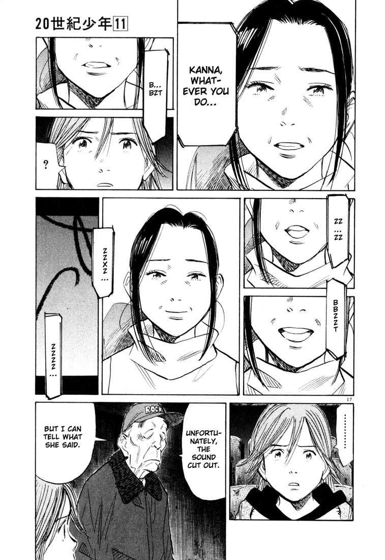 20th Century Boys Chapter 119 page 17 - Chapter 119: Mother's Words