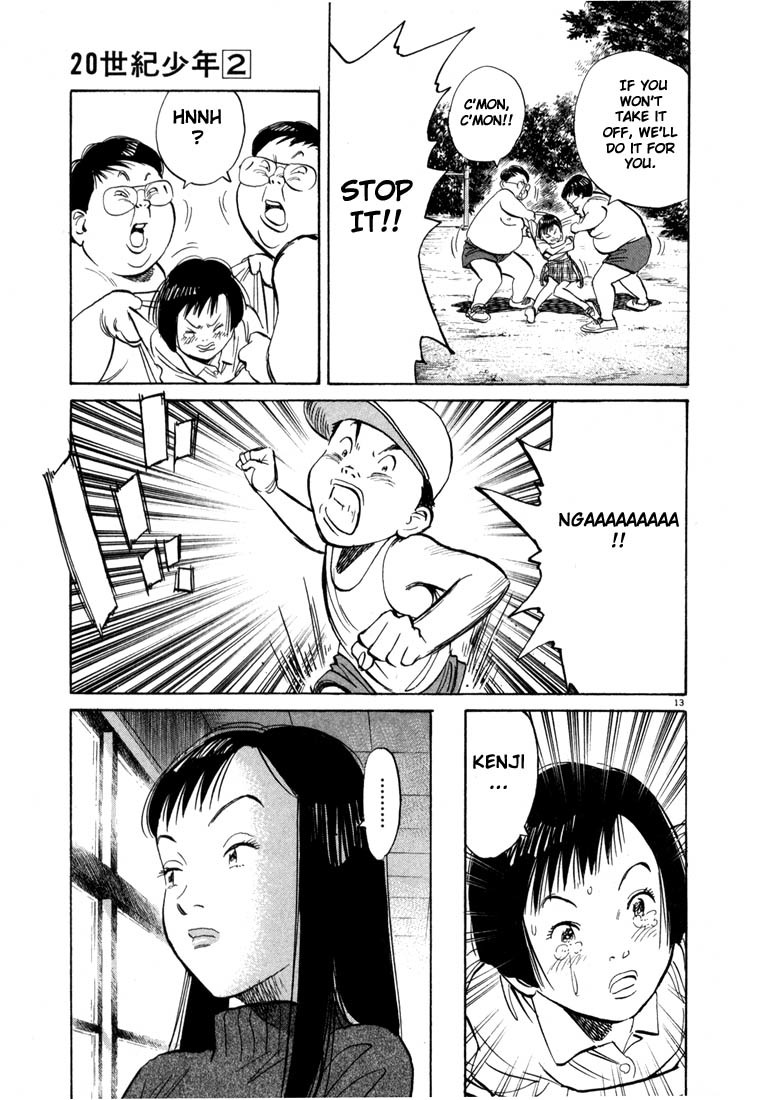 20th Century Boys Chapter 12 page 13 - Chapter 12: Otcho