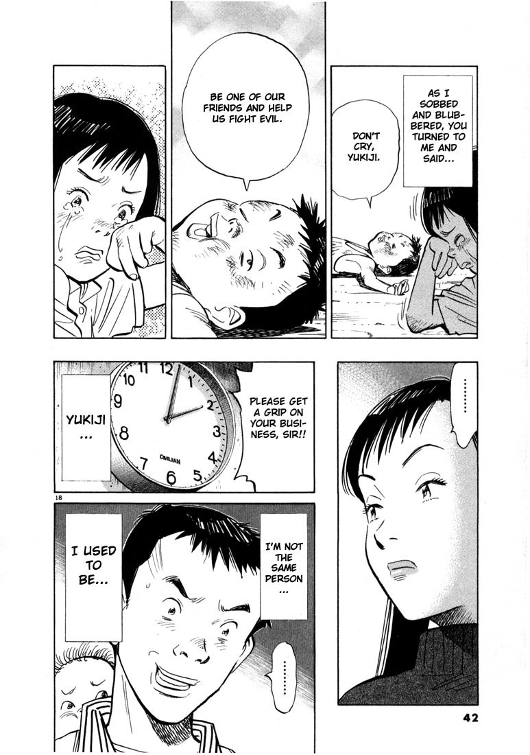 20th Century Boys Chapter 12 page 18 - Chapter 12: Otcho