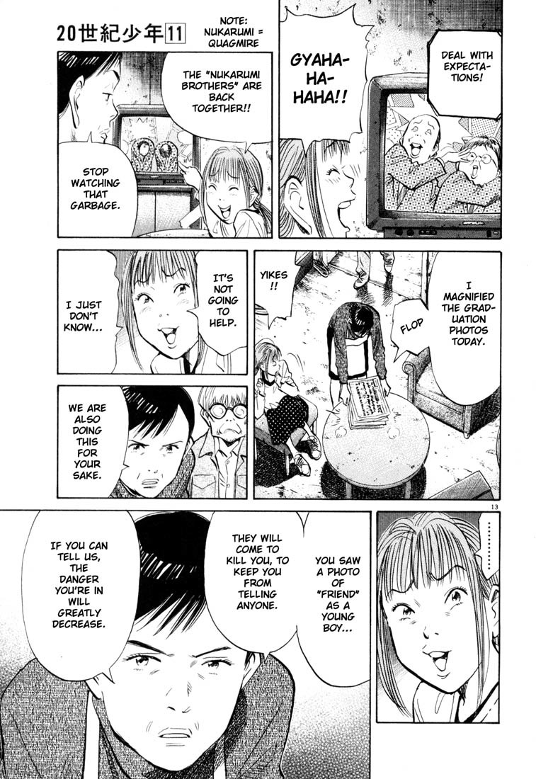 20th Century Boys Chapter 120 page 13 - Chapter 120: Yamane-kun