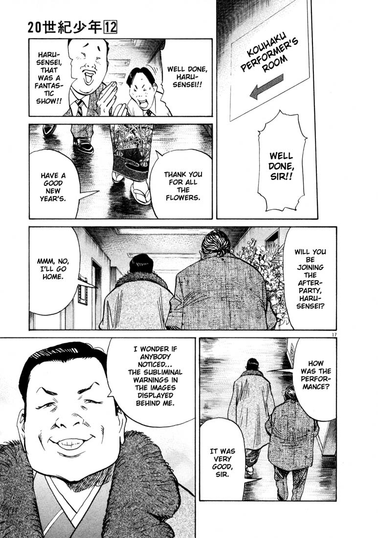 20th Century Boys Chapter 122 page 22 - Chapter 122: Different New Year's Eves