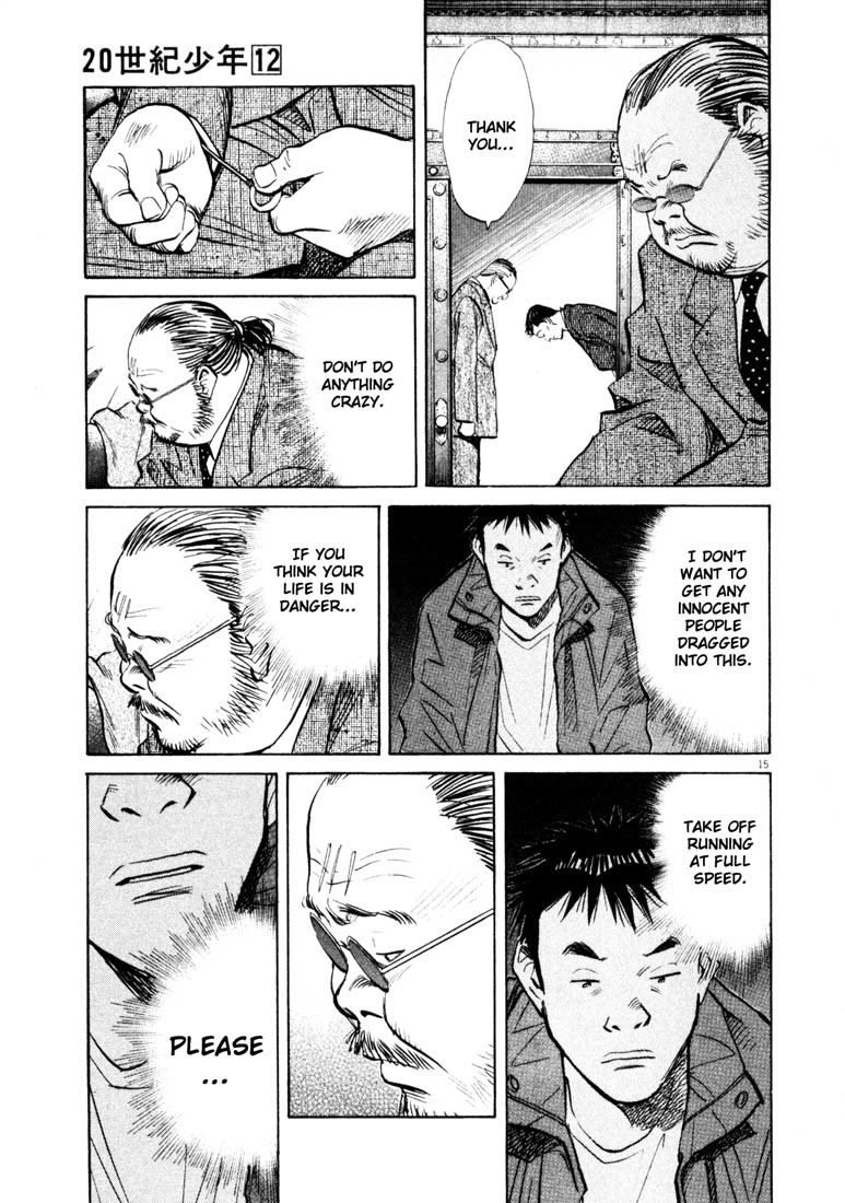 20th Century Boys Chapter 124 page 15 - Chapter 124: Self-Destruction