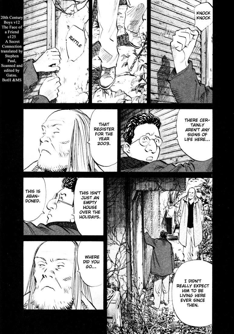 20th Century Boys Chapter 125 page 1 - Chapter 125: A Secret Connection